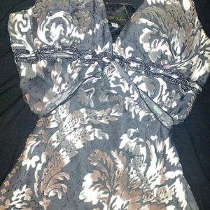 Mary L Couture silk formal dress shirt new with tags